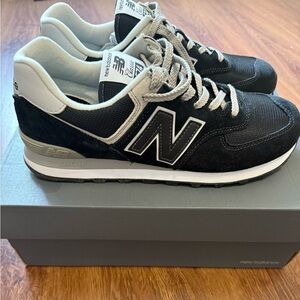 New Balance 574 core Black/Grey/White Sneakers